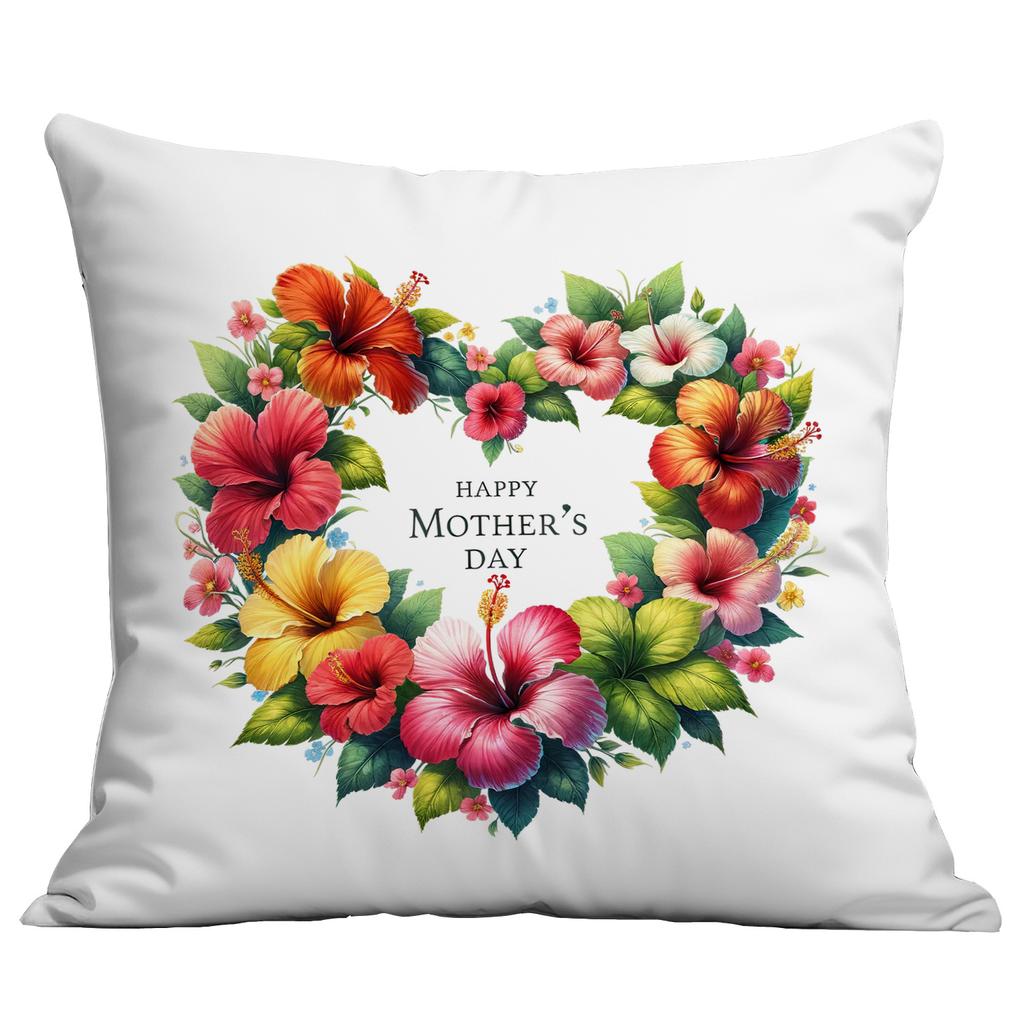 New Mother's Day Creative Wreath Letter Pillow Case Home Sofa Cushion Pillow Case