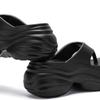 Chanclas de Plataforma con Clip para Dedos de Mujer Verano Ligeras Suela Suave Zapatillas EVA para Mujer Suela Gruesa Antideslizantes Zapatos de Playa Slides