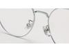 Shinchan Large Polygon Metal Eyeglass Frame - Korean Style Slimming Women's Myopia Glasses