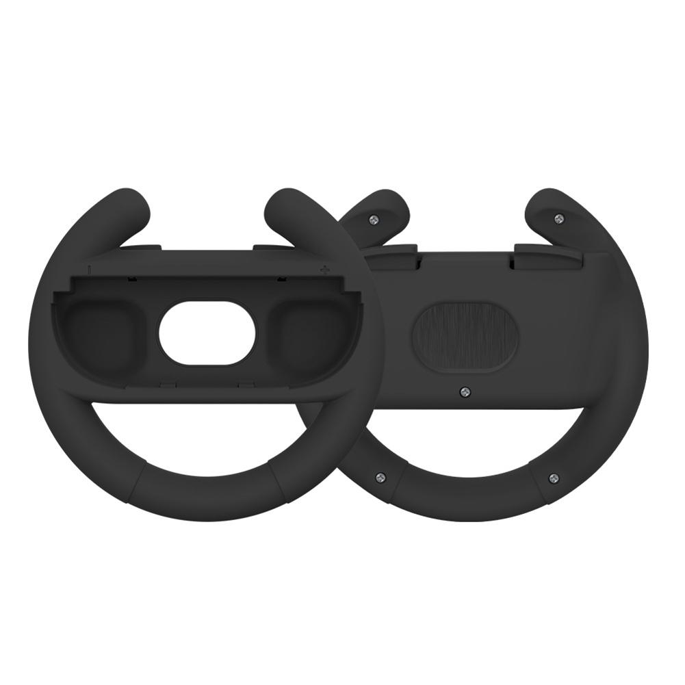 2 Pcs Racing Steering Wheels for Nintendo for Switch 2 Joy-con Controller Left Right Game Steering Wheel Handle Stand Holder