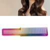 Professional Electroplate Hair Cutting Comb Hairdressing Styling Comb for Barber Shops
