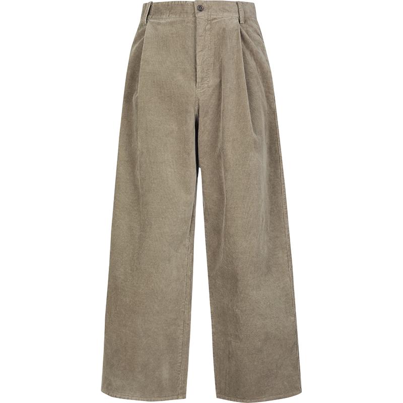 JNBY 2024 Autumn Loose Wide-Leg Pants