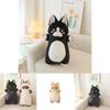 Adorable Short Plush Siamese/blue/orange/cow/pig Cat Stuffed Animal Pillow Toy Perfect Birthday Gift