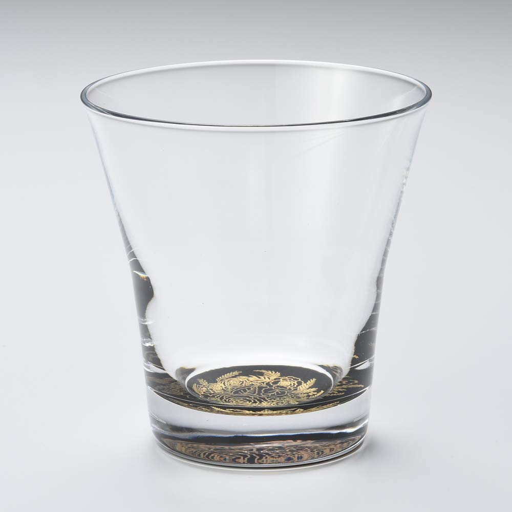 Nakanishi Koge Nurimon de Verre Free Makie Botanical Pair Made in 0770057 Glasses, Set, Japan,
