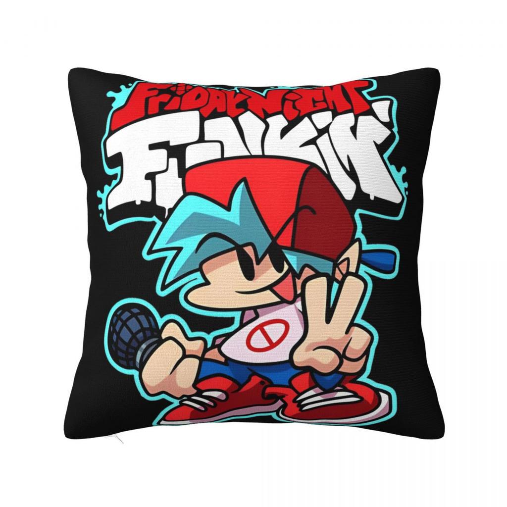 Credits To RealDazzen Friday Night Funkin Pillow Covers Living Room Cushion Case Cool Home Decoration Throw Pillow Case