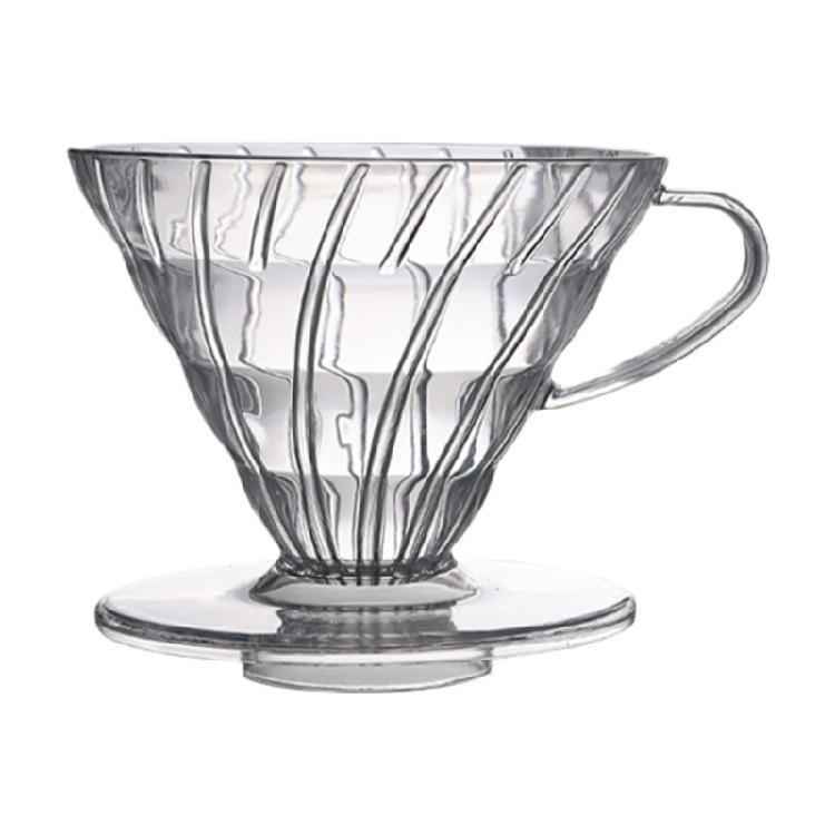 Functional Plastic Coffee Filter Simple Design Coffee Dripper For Quickly And Easy Pour Experience In Any Setting