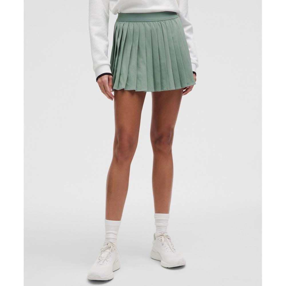 

Lululemon High Rise Pleated Tennis Skirt Crater Blue 8
