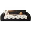French autumn and winter irregular sofa cushion plush straight row sofa special machine washable leather seat cushion advanced feeling cover cloth