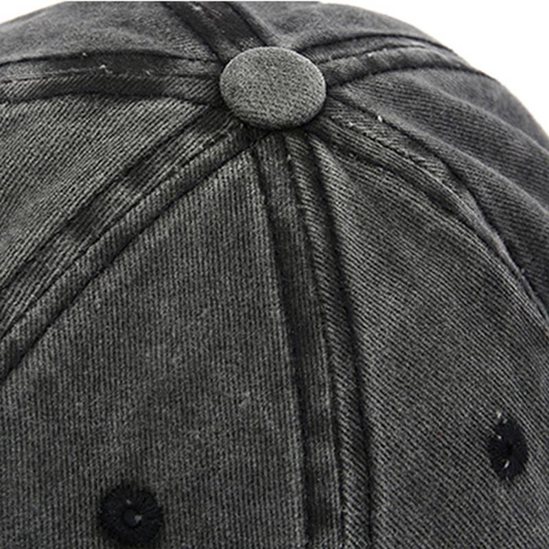 Baseball Cap Snapback Hat Spring Autumn Cap Pure Cowboy Water Washing Hats Hat Hip Hop Fitted Cap For Men Women Grinding