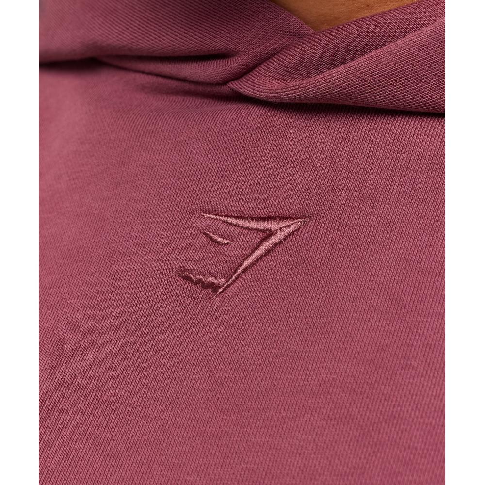 Gymshark Power Washed Oversized Hoodie Reset Pink Acid Wash Small Ball B4c5f Kc8n