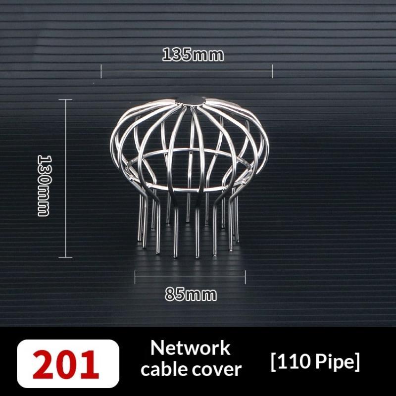 Stainless Steel Floor Drain Strainer Anti-Clogging Gutter Guard Mesh Cover for Bathroom Kitchen Sink Balcony Use
