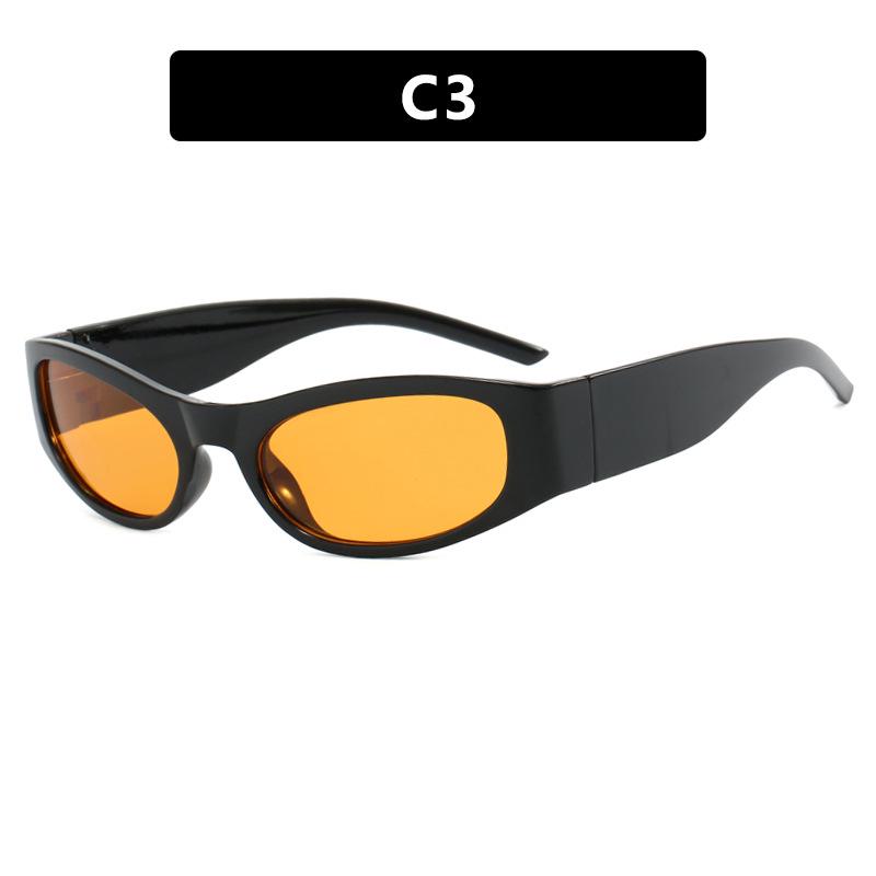 Y2K Spicy Girl Punk Sunglasses: European & American Influencer Style 2024