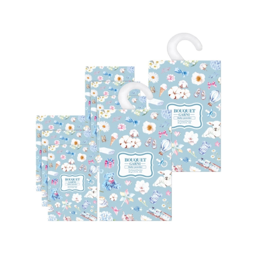 Bouquet Garni Talco para Bebé Bolsita Perfumada 20g*4 Piezas/8 Piezas