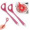 2pcs Silicone Meatball Scoop Hand Press Type Meatball Maker Durable Meatball Press Spoon  Fish Ball