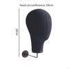Manikin Head Hat Display Hair Accessories Glasses Linen with Hook Wig