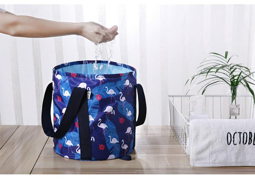 Portable Folding Foot Bath & Washbasin for Travel & Outdoors