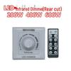 LED Rear-Cut Dimmer Switch, 86 Type Panel, 200W-800W, 100-240V Thyristor
