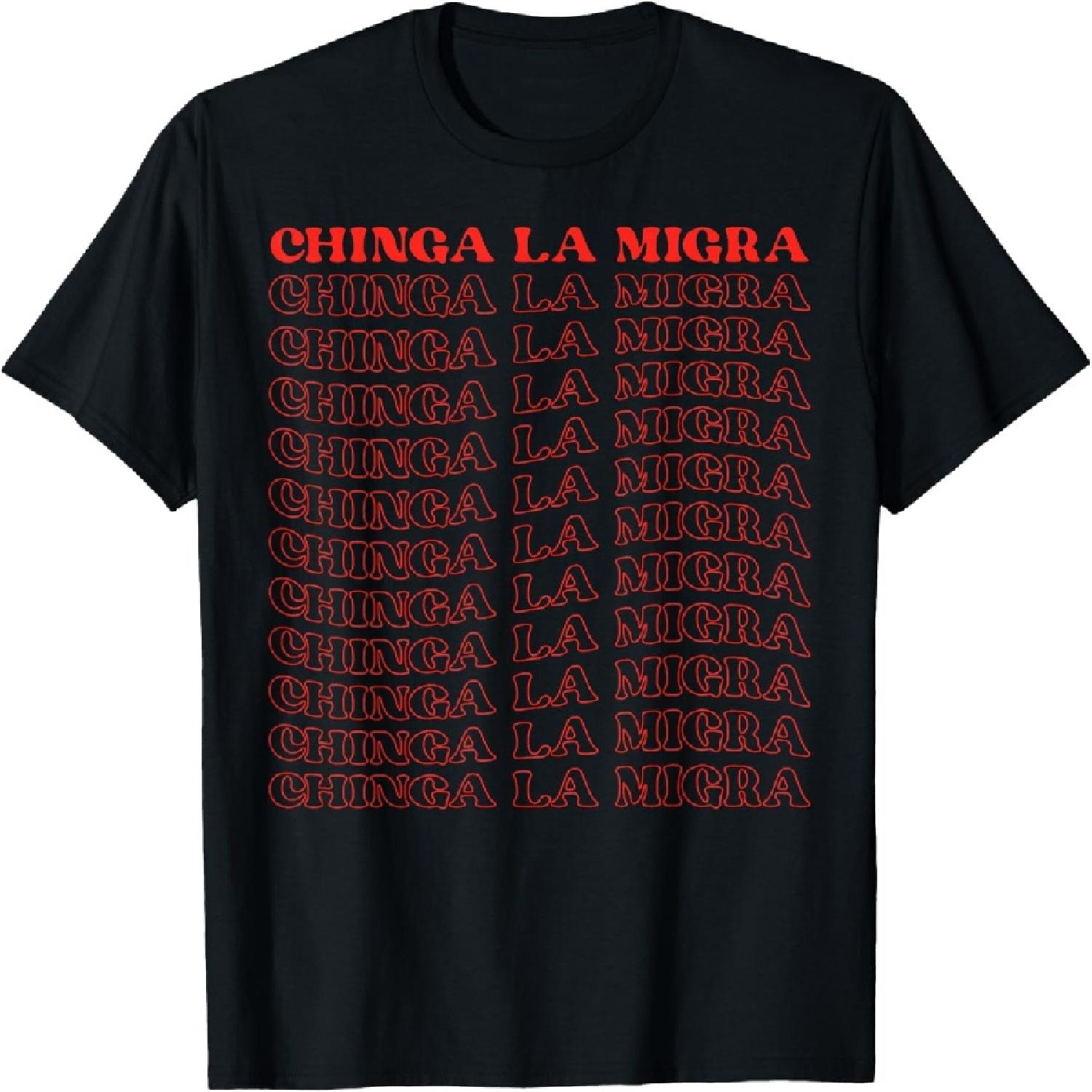 Chinga La Migra T-Shirt XXXXXL разноцветный