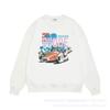Unisex Streetwear Hoodie With Bold Letter Print Cotton Sweatshirt Loose Fit Winter Apparel
