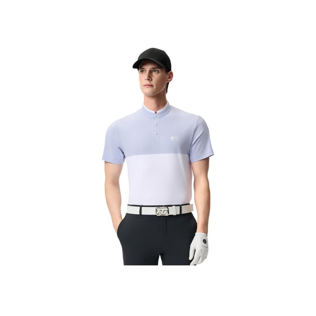 FILA Golf Series SS25 Soft Comfortable Skin-Friendly Short Sleeve T-Shirt Men Tops Light-Lavender A11M525129F-PR