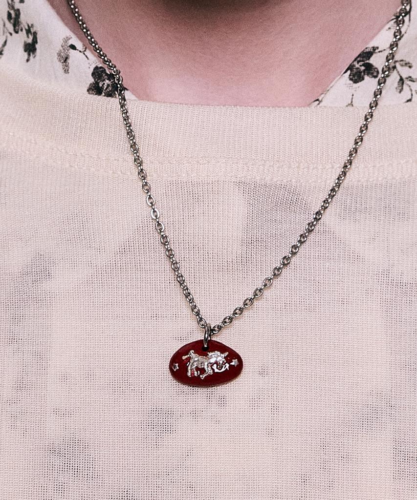 Nff Guardian Necklace-Red