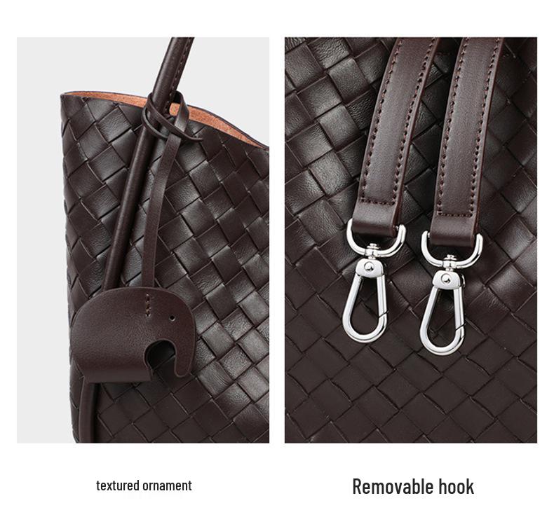 Damska ręcznie pleciona torba na ramię i crossbody 2025