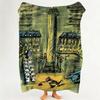 Cartoon M Madeline Throw Flannel Throw Blanket Suitable for Sofa Living Room Bedroom