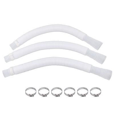 3Pcs Schlauch Polyethylen Kunststoff Ersatz Druck Beständig Leck Proof Pool Pumpe Schlauch