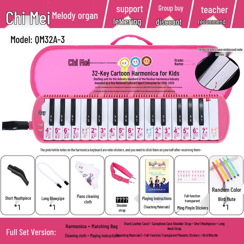 Chime 32/37-Key Harmonica: Perfect for Beginners, Students, and Professionals.