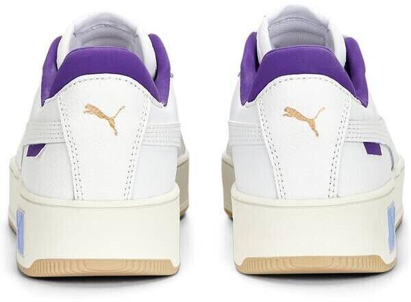 Puma Carina Street Women кроссовки puma white/puma white/electro purple/frosted ivory