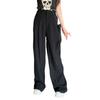 Women's Spring and Summer Loose High Waist Leisure Sports Wide Leg Pants