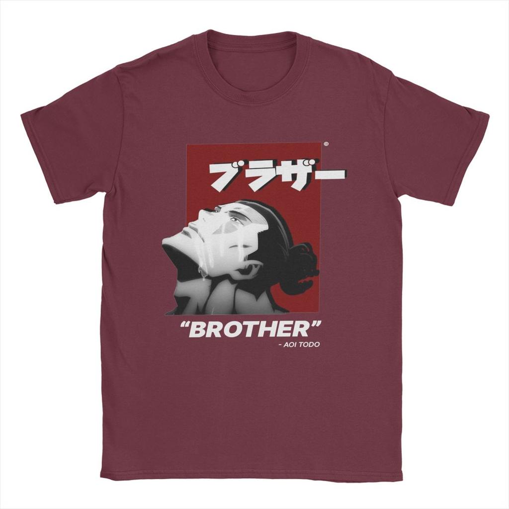 Aoi Todo Bratr JJK Anime Trička pro Muže Čistá Bavlna Ležérní Trička Kulatý Výstřih Tričko Krátký Rukáv Oblečení Párty