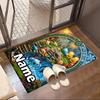 Custom Name Personalized Plants vs. Zombies Print Carpet, Versatile Home Decor Rug, for Playroom, Apartment, Balcony, Entryway, Hallway Gift