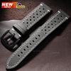 18/19/21/24mm 20/22mm Perforated Breathable Watch Strap for Seiko Bracelet for Rolex Band Smartwatch Leather Men Women Wristband