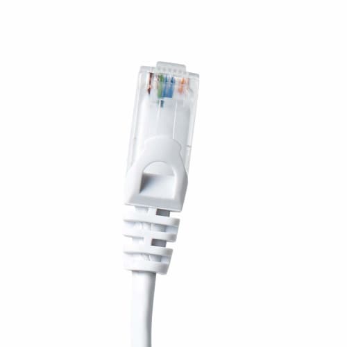 Sanwa Supply CAT6LAN Cable (3m) UTP 1Gbps/250MHz RJ45 Anti-claw White LA-Y6-03W