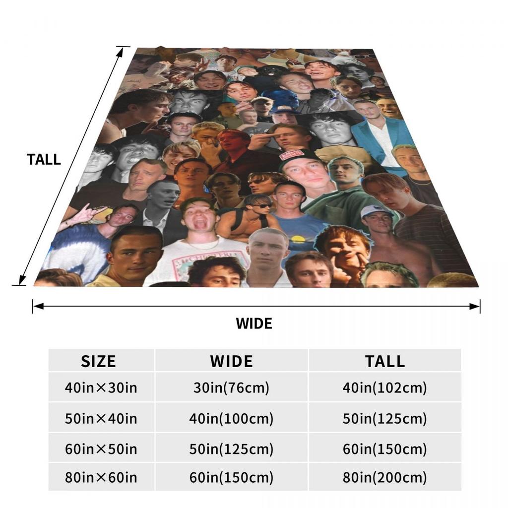 Rafe Cameron Decke Drew Starkey Dekorative Flanelldecke Für Schlafzimmer Warm Weich Maßanfertigung Qualität Tagesdecke Geschenkidee