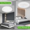 1PC AC 85-265V 18W White Light Slim Round LED Ceiling Light Suitable for Living Room, Bedroom, Kitchen, Cloakroom Lighting
