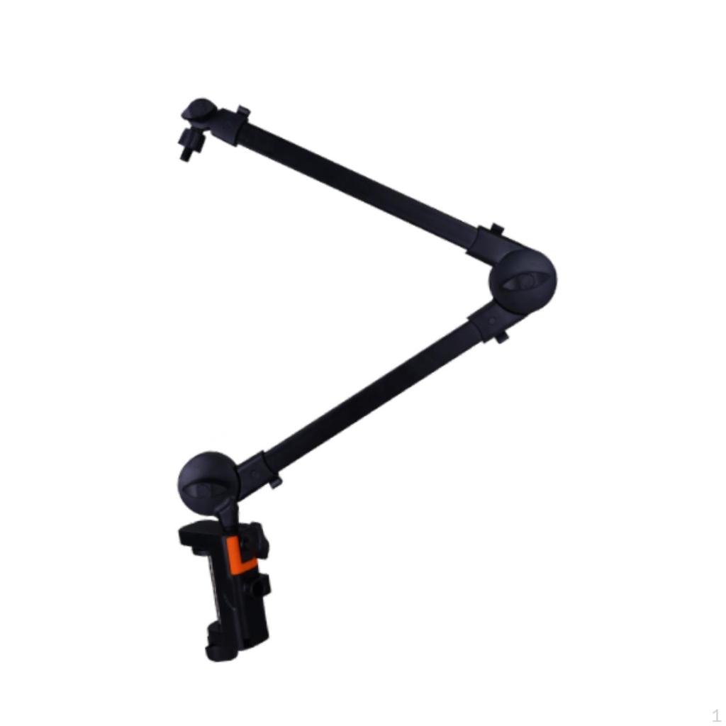 Arm Mic Holder Easily Install Professional Heavy Duty Adjustable for Studio Video Gaming Podcasting