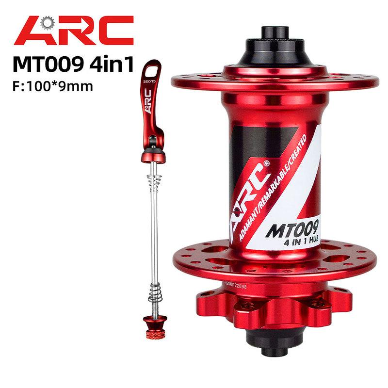 New ARC MT009 BOOST 4 IN 1 Front Bicycle Hub Mountain MTB Bike Hub Bicycle Hubs 110x15MM 100x15MM Disc Brake 28 32 36 Holes Part