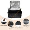 55KF Sewing Basket Professionals Spacious Compartments Removable Partitions Thick Padding Protective Sewing Kits Container