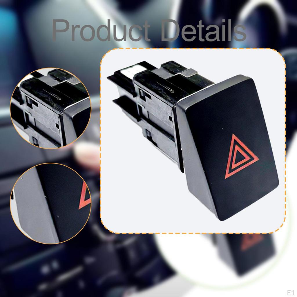 Emergency Light Control Switch Replaces Professional Repair Parts 5ed953507 Hazard Flasher Button