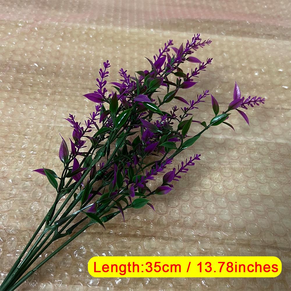 14 " Floare Artificială Crin Calla Plantă Falsă Casă Interior Exterior Iarbă Falsă Protecție UV Aranjament Floral Decorativ