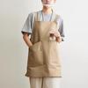 Japanese Fashion New Apron Home Kitchen Painting Strap Work Clothes