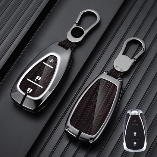 Aluminum Alloy ABS Car Key Fob Case Cover For Chevrolet Camaro Volt Cruze Malibu
