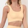 European & American Seamless Knitted Yoga Set: Peach Butt Sports Shorts & Short Sleeve Bra Vest for Summer Fitness