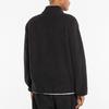 Puma Retro Logo Casual Faux Shearling Collar Jacket Men Jacket Black 532966-01