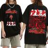 Japanese Science Fiction Cartoon Movie Anime Akira Shotaro Kaneda Graphic T Shirts Unisex Women Hip Hop Vintage Oversized T-shirts