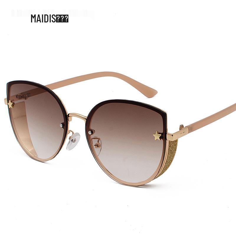 Jett 9229 Trendy Ocean Lens Sunglasses, Couple’s Thick Full Metal Frame.