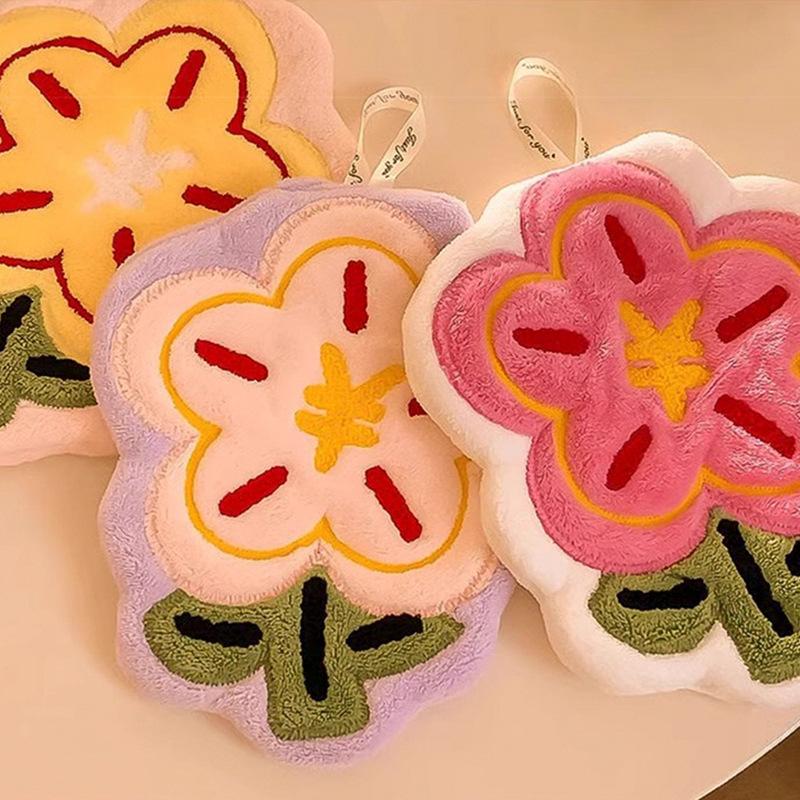 Kitchen and Bathroom Hand Towel Creative Absorbent Odour-Free Quick-Drying Towel