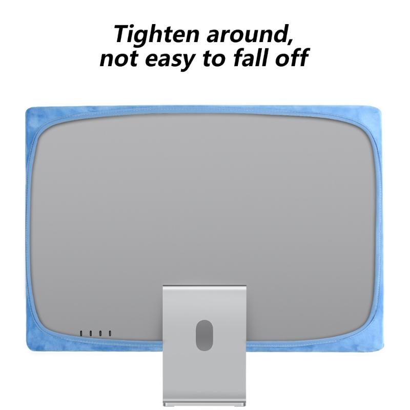 Computer-Monitor-Staubschutz Hülle zum Schutz des Bildschirms für 24-Zoll-Desktop-Computer Antistatisch Staubdicht LCD LED Panel